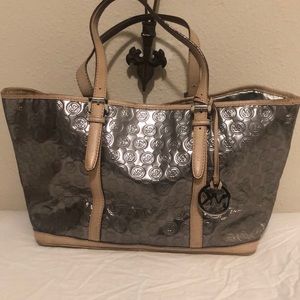 Michael Kors Metallic Tote